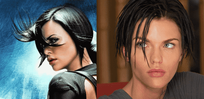 Ruby Rose in the Meg is Aeon Flux