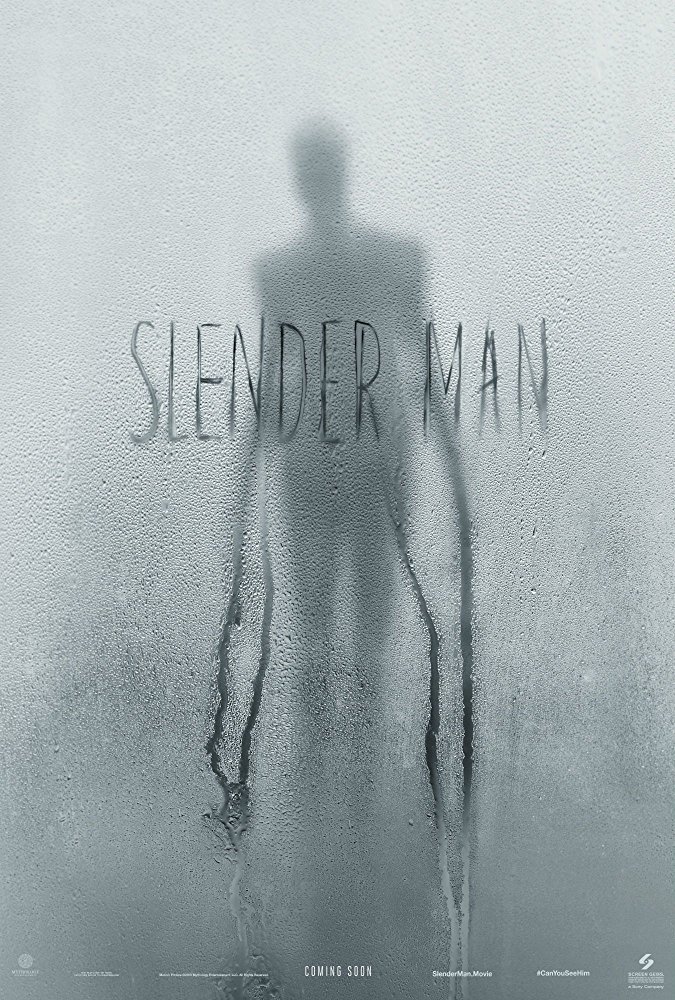 A picture of the 2018 movie poster for Slender Man.