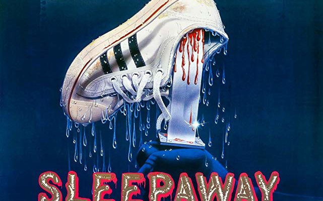 Poster for Sleepaway Camp, a horror movie being reviewed on Horror Movie Talk podcast