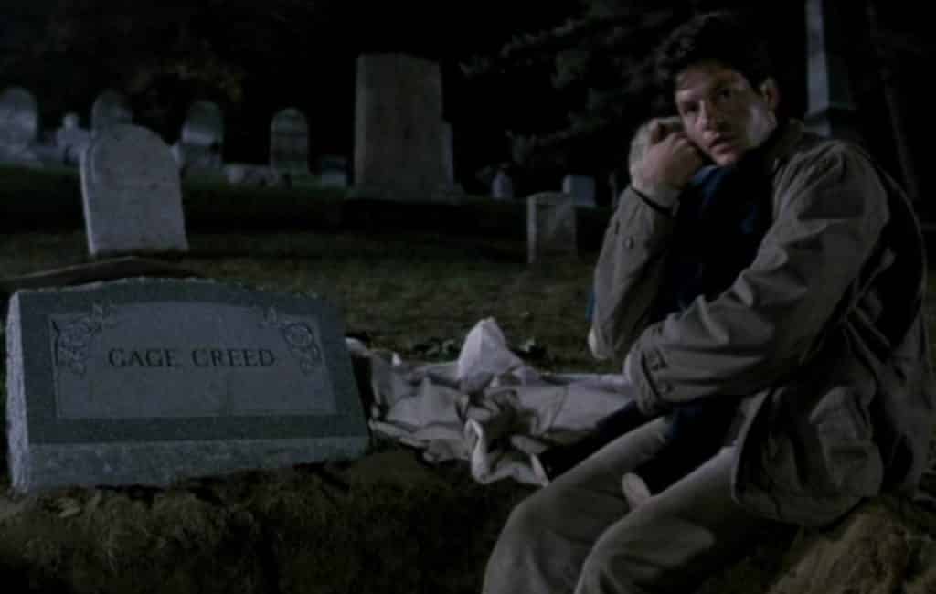 Next to Gage Creed's grave, original Pet Sematary