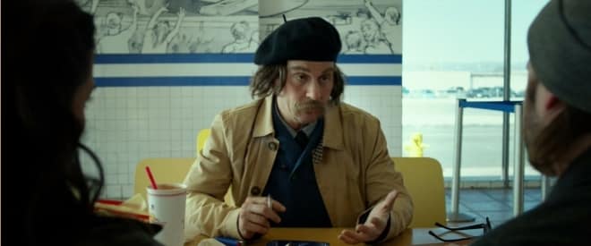 Johnny Depp playing a French-Canadian Detective in Tusk