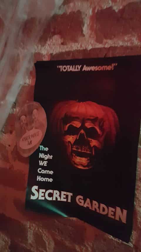 Horror Movie Talk Sticker Secret Garden