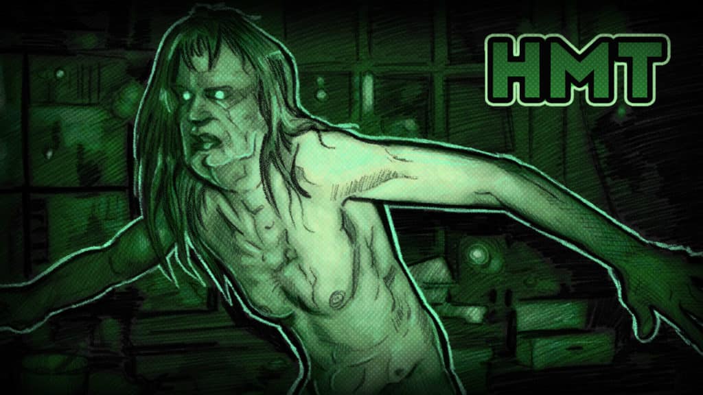 Quarantine hag horror movie talk illustration