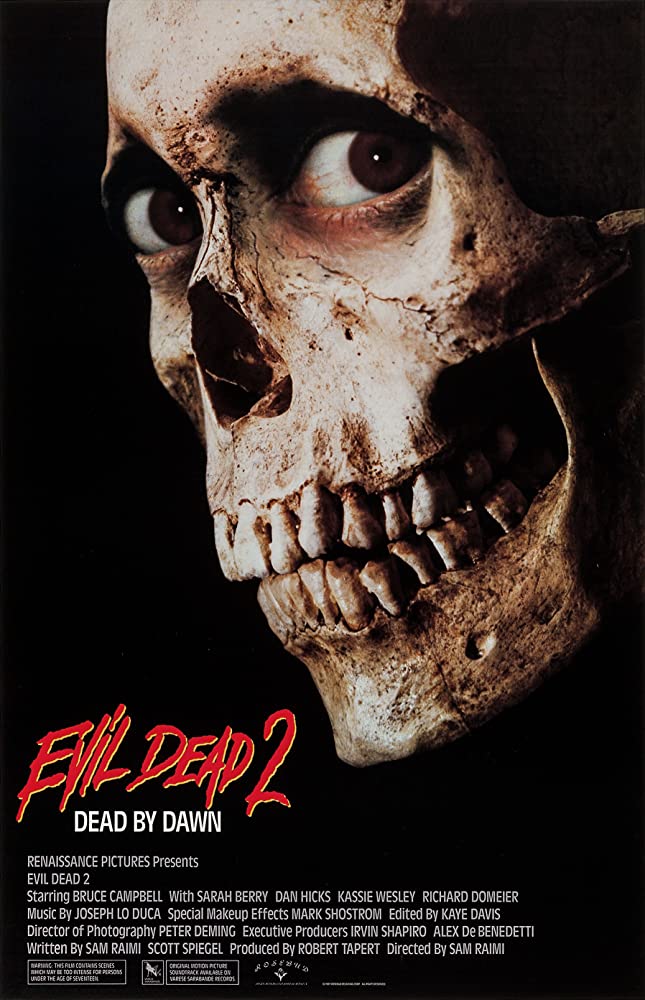 Evil Dead 2 movie poster