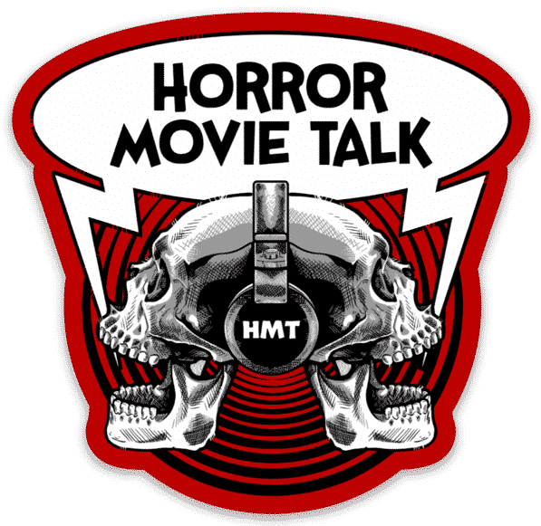 Horror Movie Talk Logo Die Cut Sticker