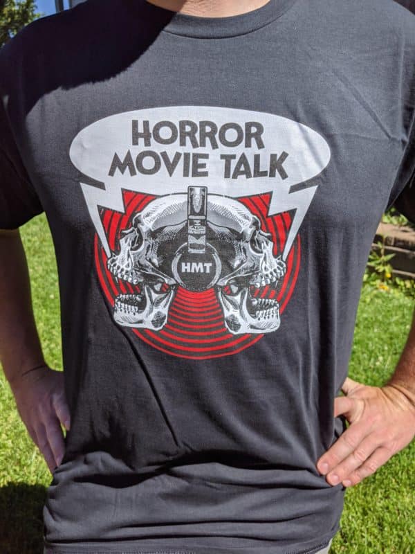 Horror Movie Talk Unisex Black T-Shirt (3)