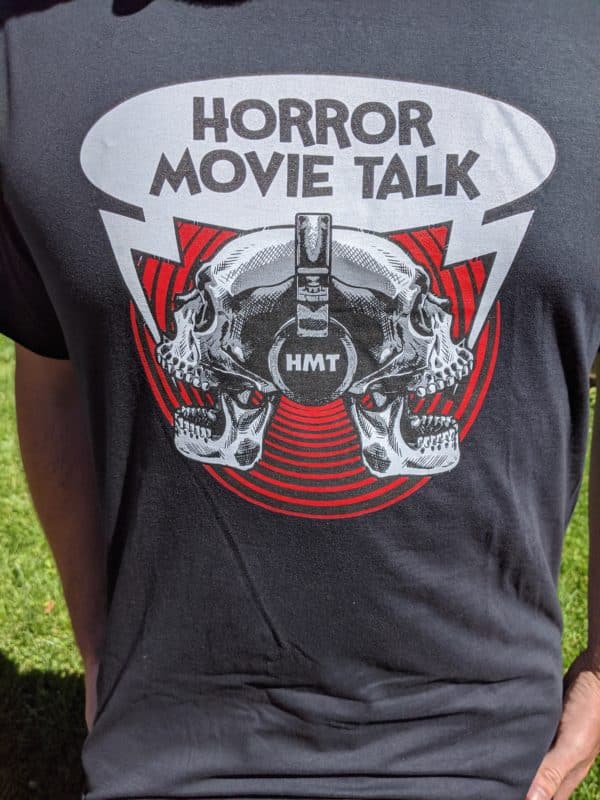 Horror Movie Talk Unisex Black T-Shirt