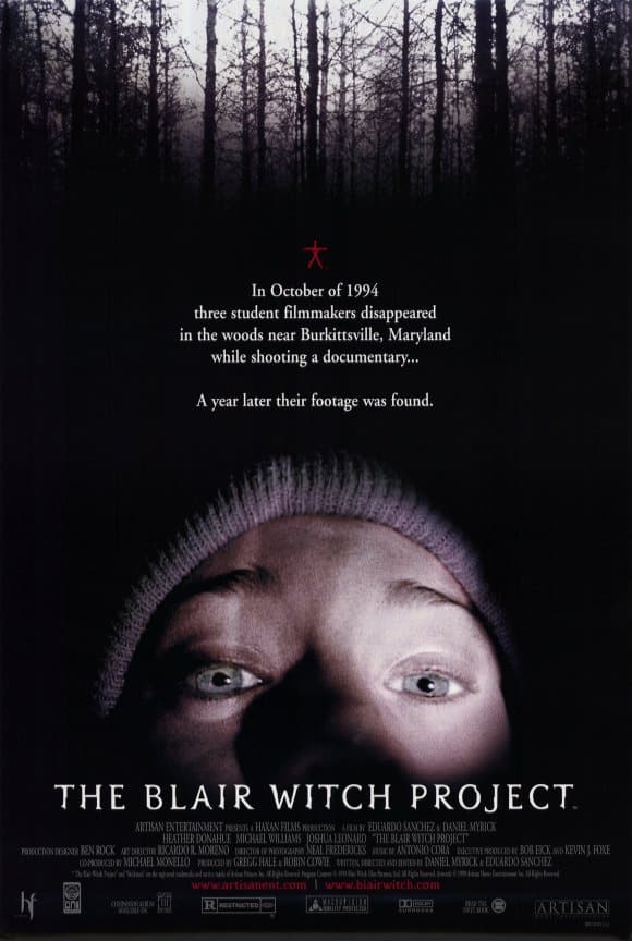 The Blair Witch Project movie poster