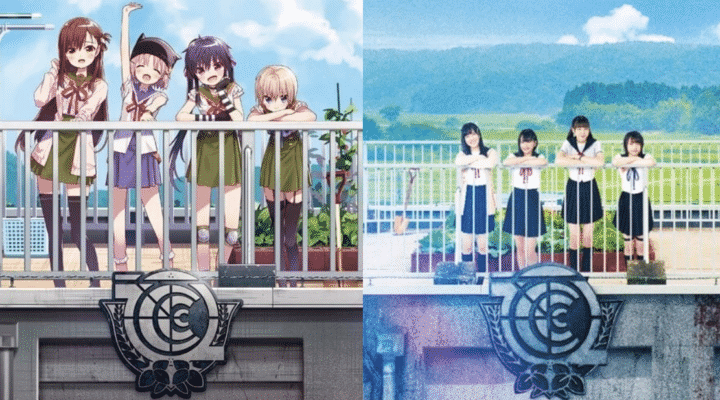 School-Live Anime Vs Film