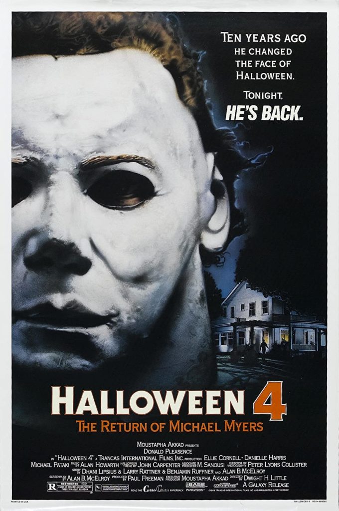 Halloween 4: The Return of Michael Myers Poster