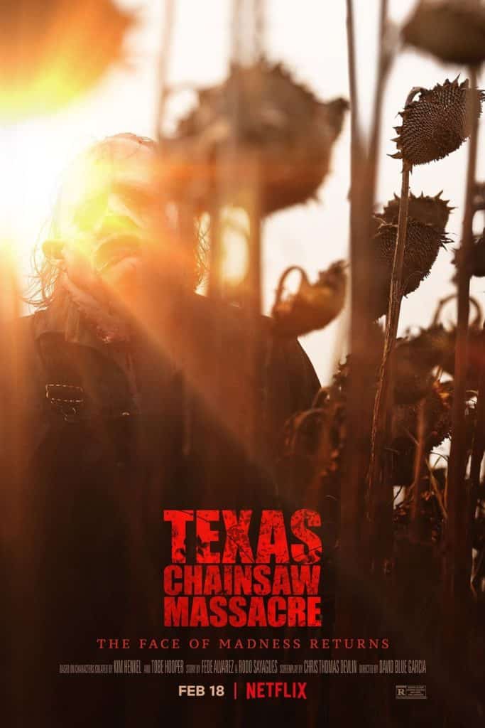 Texas Chainsaw Massacre 2022 movie poster
