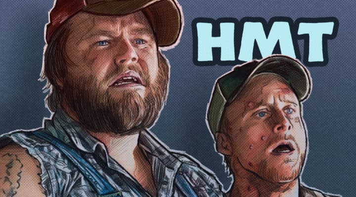 Tucker and Dale vs Evil Illustration by Horror Movie Talk Podcast