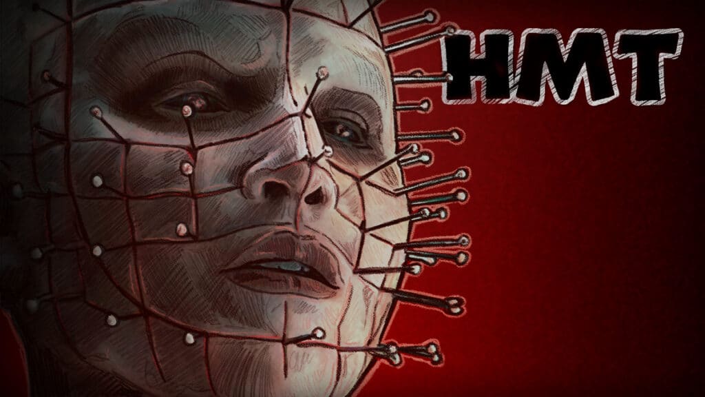 Hellraiser 2022 illustration by horror movie talk podcast