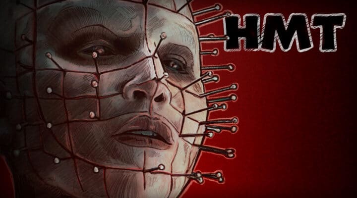 Hellraiser 2022 illustration by horror movie talk podcast