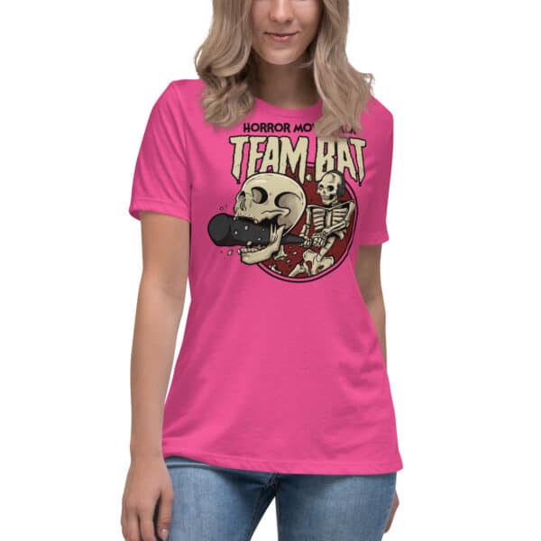 TEAM BAT - Women's Relaxed T-Shirt - Light Colors - Image 2