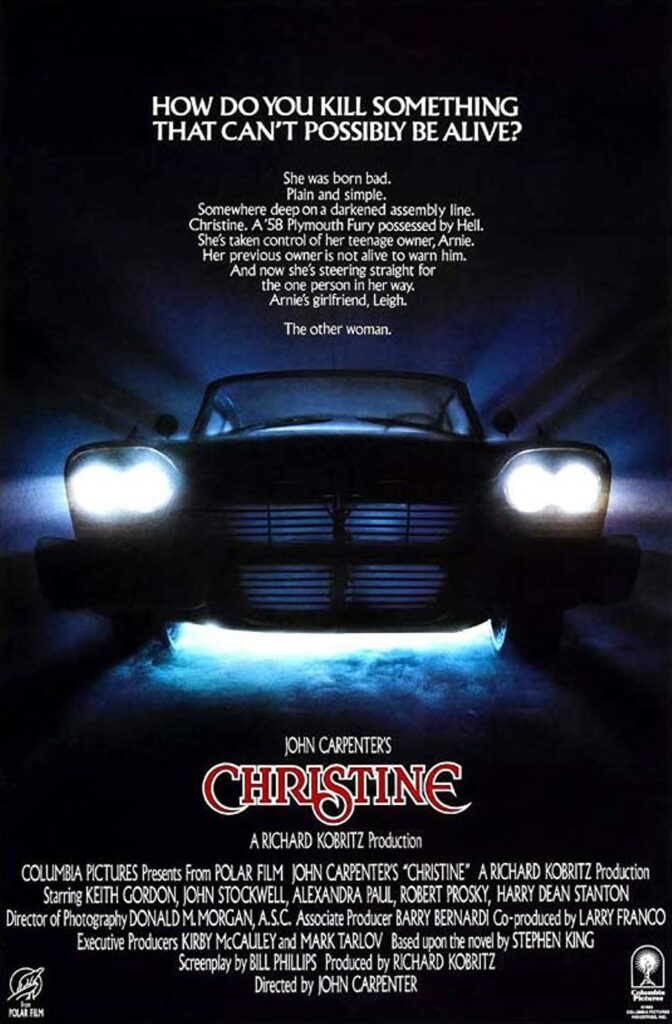 Christine 1983 movie poster