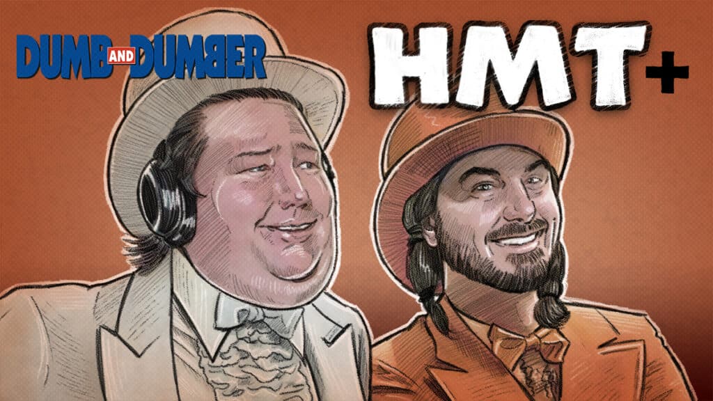 Dumb and Dumber Illustration by Horror Movie Talk + Podcast