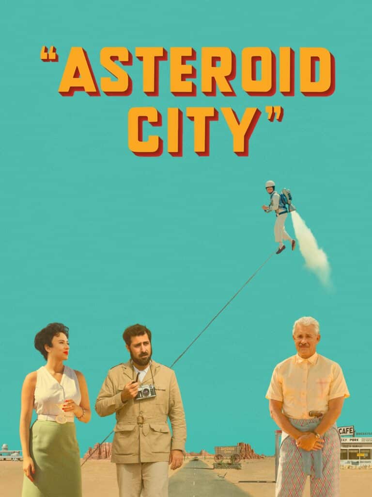 Asteroid city movie poster