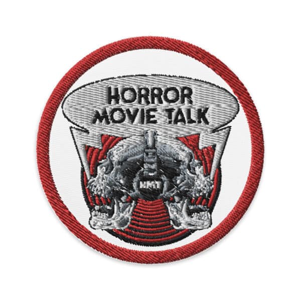 Horror Movie Talk embroidered patch - Image 2