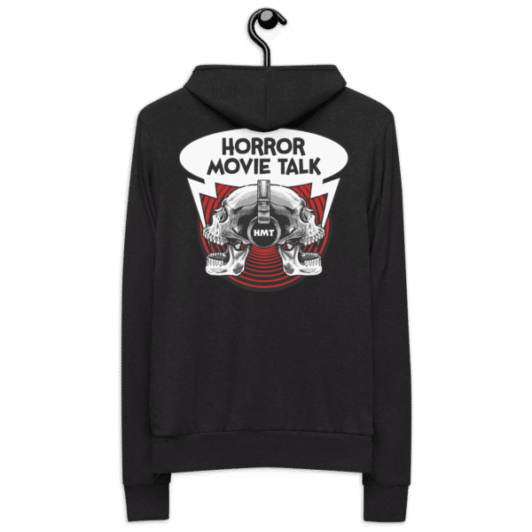 Horror Movie Talk Unisex zip hoodie - Image 2