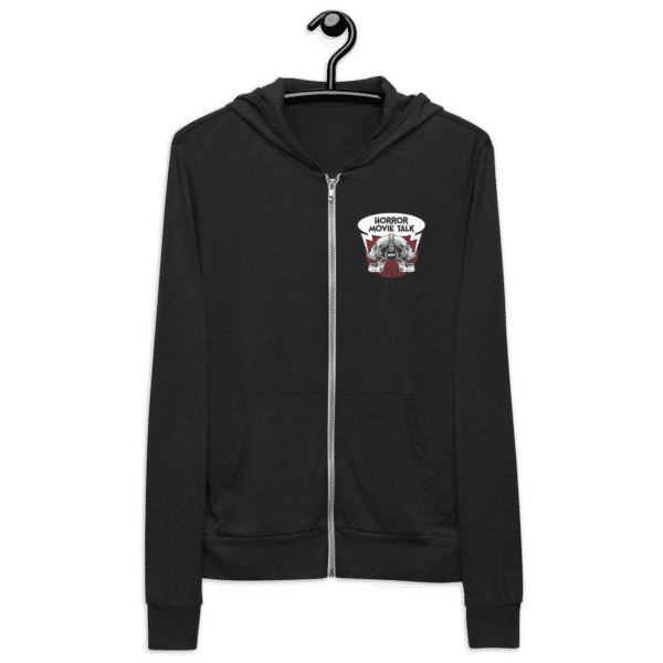 Horror Movie Talk Unisex zip hoodie